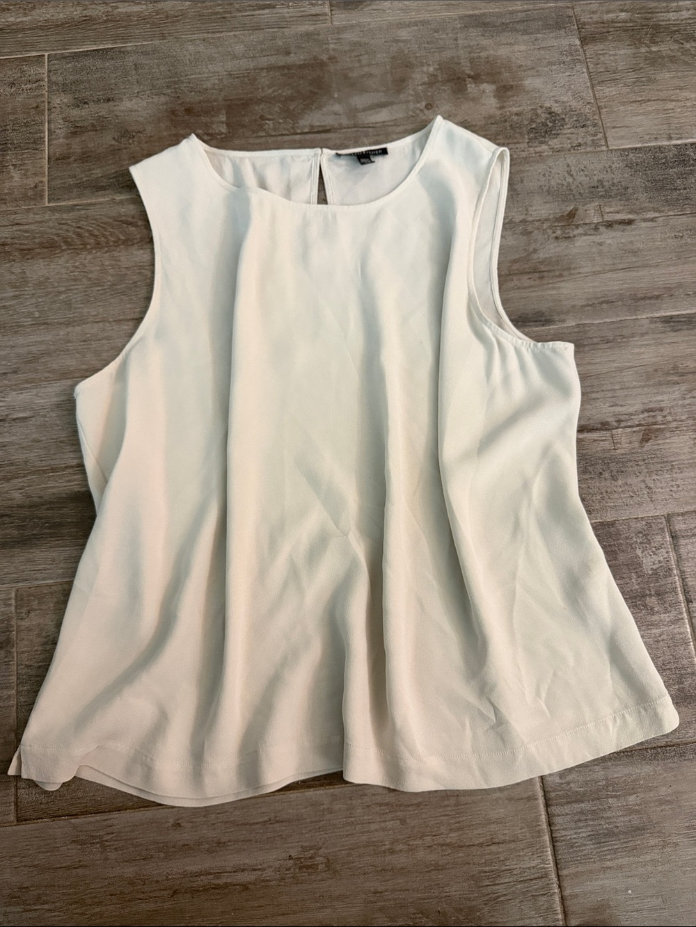 Eileen Fisher silk blouse sz Large